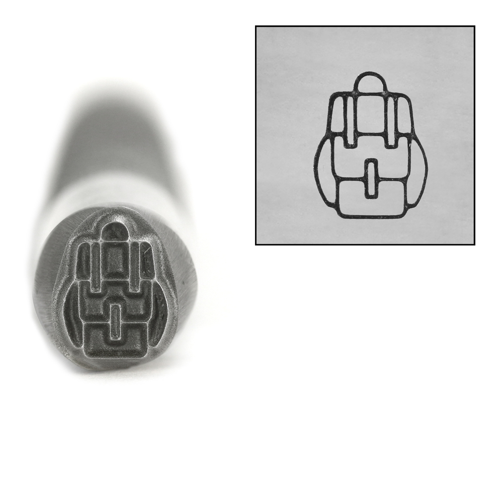 Metal Stamping Tools Advantage Series Backpack Metal Design Stamp, 8mm